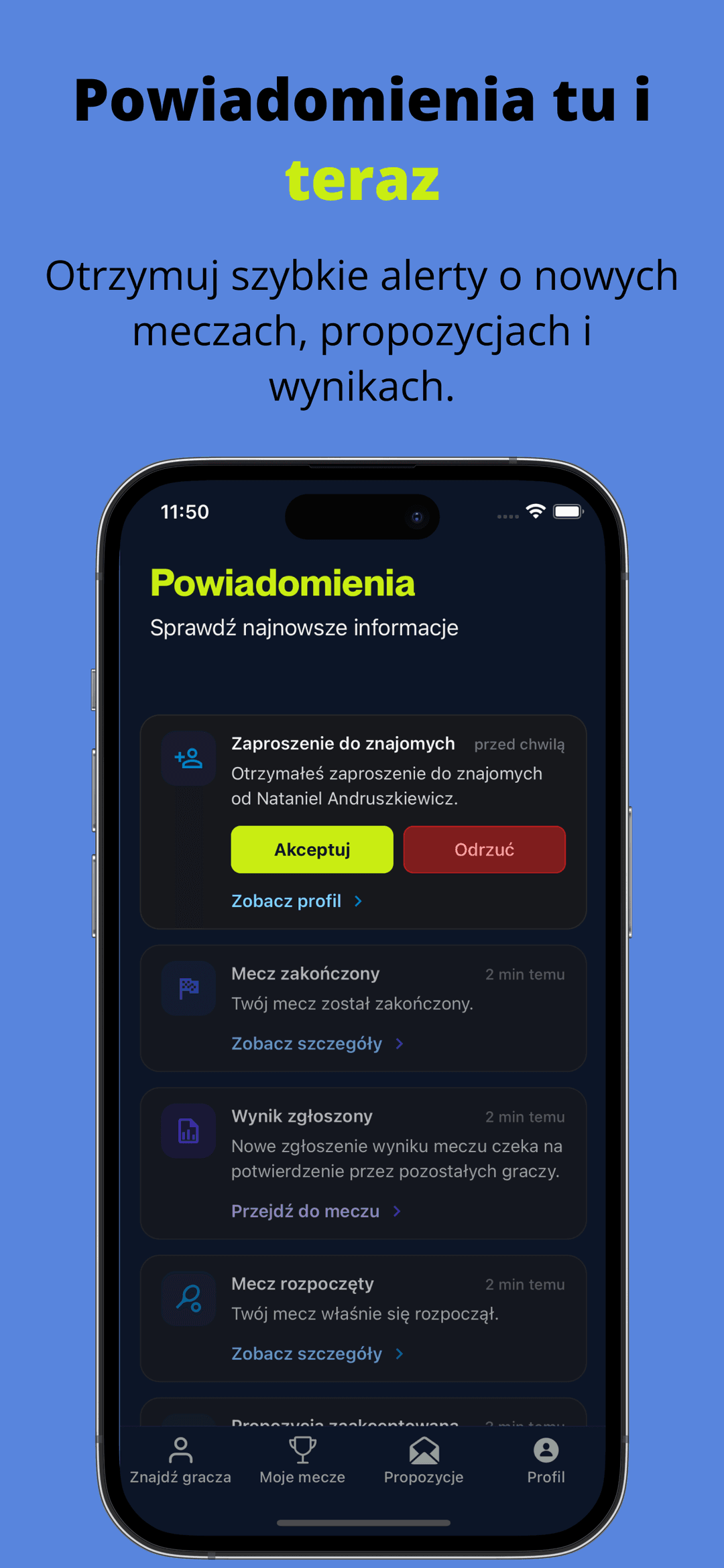 Powiadomienia na czas